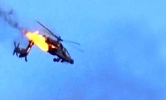 Helikopter, Husiler tarafından füzeyle vuruldu