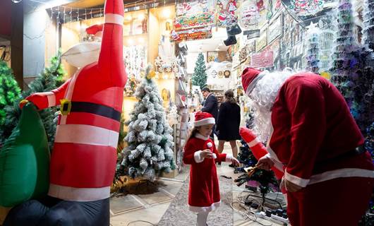 Kürdistanlı Hristiyanlar Noel’i kutluyor