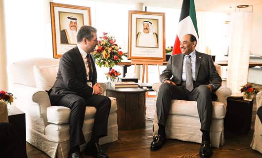 Mesrur Barzani, Kuveyt Başbakanı El-Sabah ile bir araya geldi