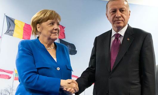 Erdoğan ve Merkel'den İdlib görüşmesi