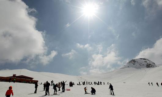 Merga Botan Kayak Merkezi kış sezonunda 50 bin ziyaretçi ağırladı
