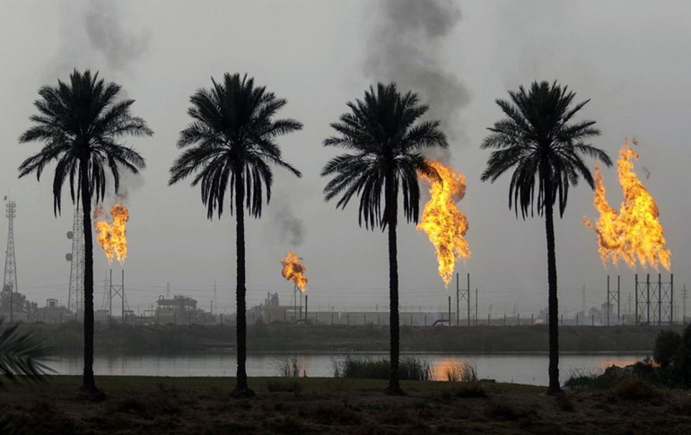 An Iraqi oilfield. File photo: AFP
