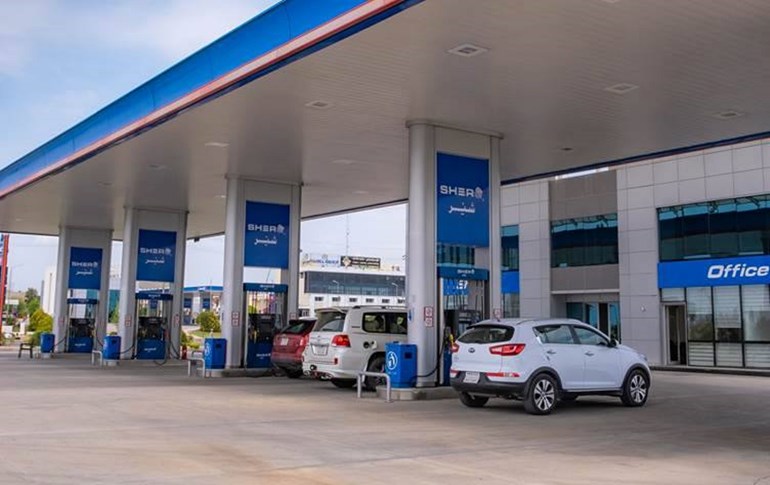 A petrol station in Erbil. Photo: Bilind T. Abdullah