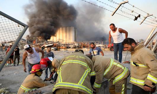 Two huge explosions rock Beirut, dozens wounded