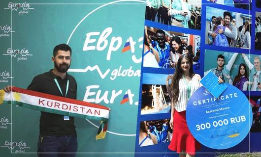 Kürt genç Rusya'daki gençlik forumunda birinci oldu