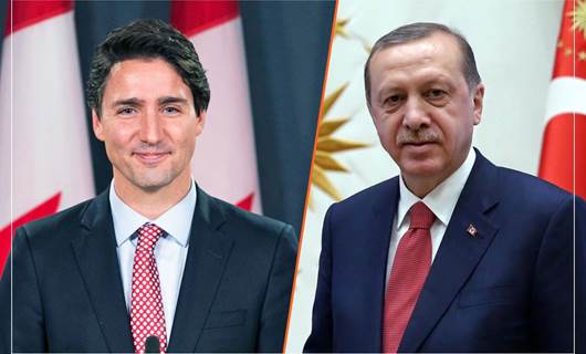 Erdoğan, Kanada Başbakanı Justin Trudeau ile telefonda görüştü