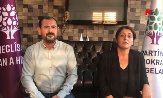 HDP Diyarbakır il eşbaşkanları gözaltına alındı