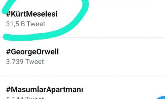 Kürt Meselesi Twitter’de TT oldu