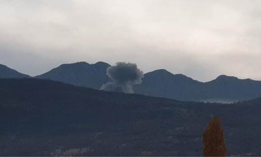 Firokeyên Tirkiyê du gundên quntara Çiyayê Gare bombebaran kirin