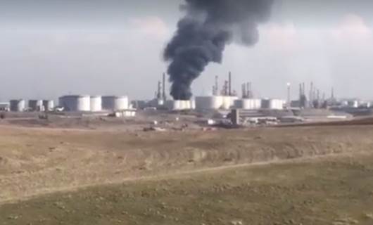 Başkent Erbil’de rafineri yangını: 3 ölü