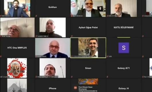 Online yapılan Kasım Süleymani anma programı protesto edildi