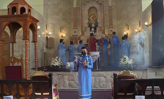 Kürdistan Bölgesi'ndeki Ortodoks Ermeniler Noel bayramını kutladı