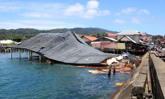 Endonezya Talaud Adaları açıklarında 7,1 büyüklüğünde deprem