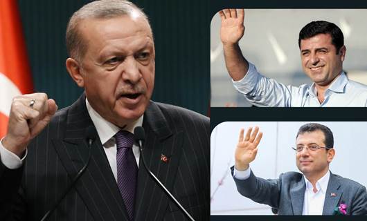 Optimar: Rikeberê Erdogan, Îmamoglu ji HDP û IYI Partiyê jî deng distîne