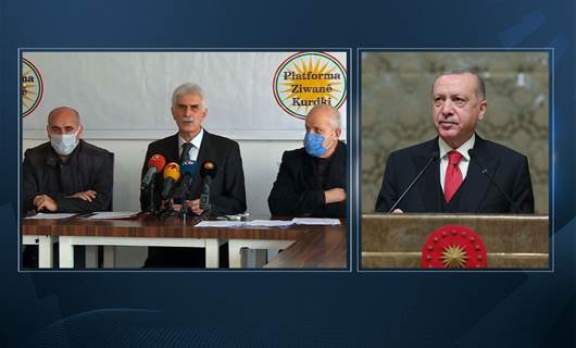 Platforma Zimanê Kurdî nameyek ji Erdogan re şand