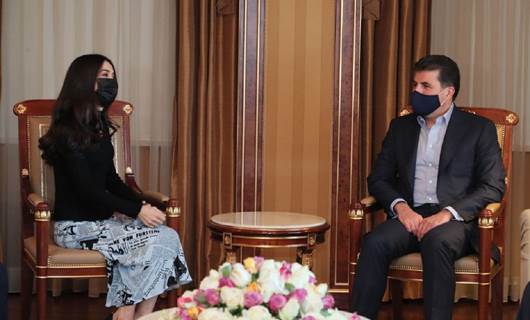 Kurdistan Region president, Nadia Murad talk Yazidi remains retrieval, Shingal deal
