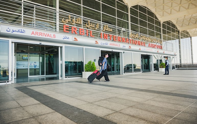 Erbil International Airport as pictured in August 2020. File photo: Bilind T.Abdullah/Rudaw