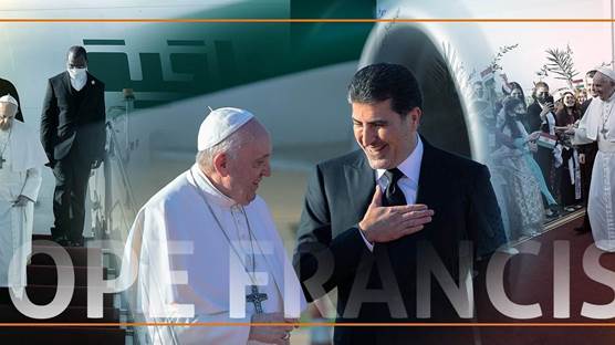 Papa Francis li Kurdistanê ye