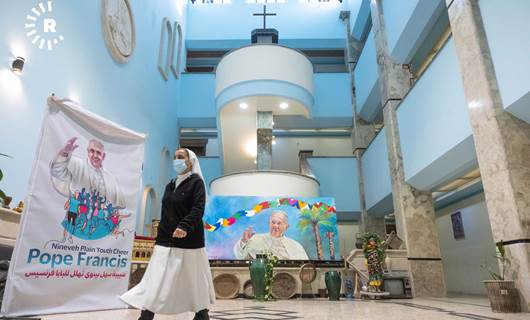 Tahira el Kübra Kilisesi Papa'yı karşılamaya hazır
