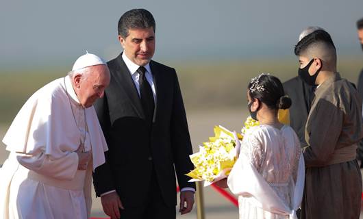 Pope Francis thanks President Barzani for protecting Christians during ISIS war