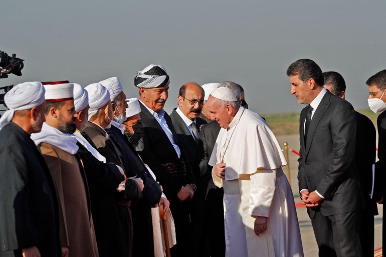 Cîgirê Mîrê Êzdiyan bo Peywendiyan Cewher Elî Beg derbarê serdana Papa de ji Radyoya Rûdawê re axivî