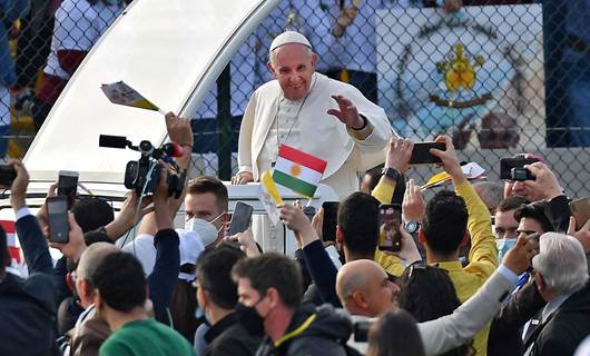 Pope Francis thanks Kurds for ‘warm welcome’  following historic trip