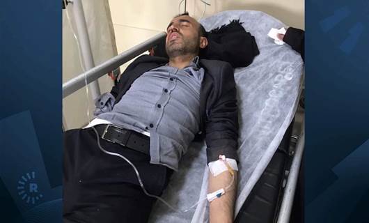 URFA - Polis tarafından darp edilen Ferit Şenyaşar hastaneye kaldırıldı