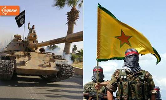 YPG: DAÎŞ bi çekên giran êrîş dike