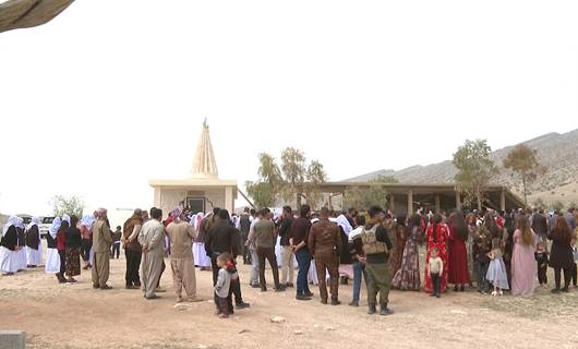 Yazidi holy shrine razed by ISIS reopened on Mount Shingal