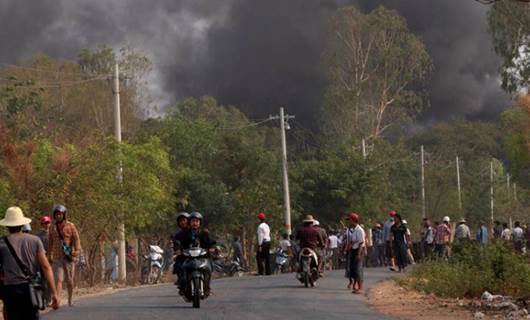 Myanmar ordusu Bago'da protestoculara ateş açtı: 82 ölü