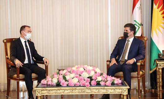 Neçirvan Barzani, Türkiye’nin Bağdat Büyükelçisi Yıldız ile görüştü