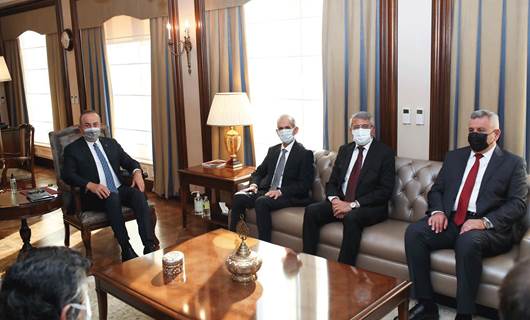 Çavuşoğlu, ITC Başkanı Hasan Turan ile bir araya geldi