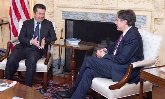 Başbakan Mesrur Barzani, ABD Dışişleri Bakanı Blinken ile telefonda görüştü