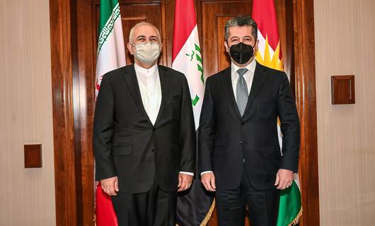 Başbakan Barzani, İran Dışişleri Bakanı ile görüştü
