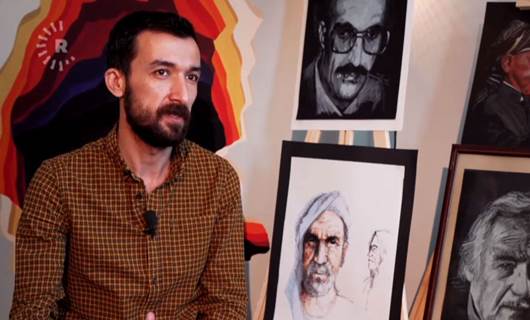 Ressam Xelef Diljan: Kürtlerin yaşadığı yerlerde de sergi açabilmeliyim