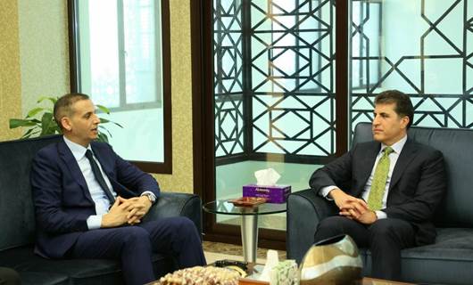 Neçirvan Barzani, Irak’ın Abu Dabi Büyükelçisi ile görüştü