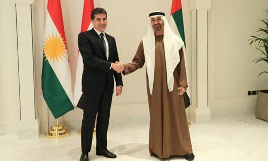 Neçirvan Barzani ile Abu Dabi Veliaht Prensi El Nahyan bir araya geldi