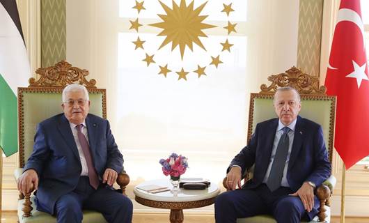 Erdoğan ile Filistin Devlet Başkanı Abbas görüştü
