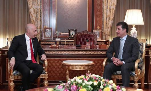 Neçirvan Barzani Türkiye'nin Bağdat Büyükelçisi ile görüştü