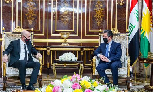 Başbakan Mesrur Barzani, Türkiye'nin Bağdat Büyükelçisi Güney ile görüştü