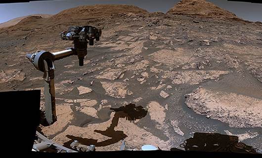 NASA Mars'ın panoramik görüntülerini paylaştı