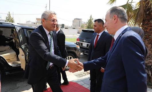 CHP heyeti Erbil'de Türkmen Bakan Aydın Maruf ile görüştü