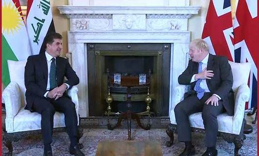 ‘Boris Johnson û Nêçîrvan Barzanî li ser bihêzkirina peywendiyan rêkeftin’