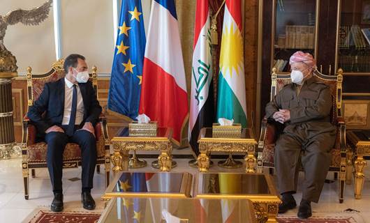 Başkan Barzani Fransa’nın Irak Büyükelçisi Chevallier ile görüştü