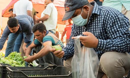 Bangladeshi workers’ market in Erbil bustles with customers