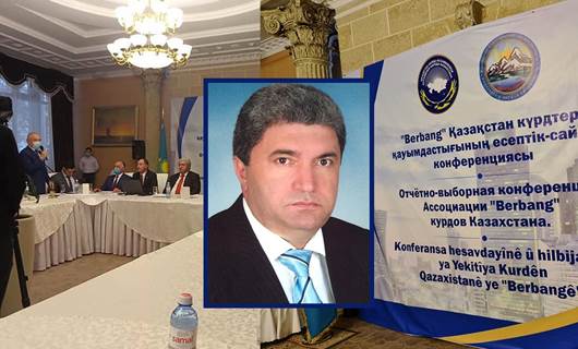 Ezîzê Ziyo Bedirxan, Kazakistan Kürt Birliği Başkanı oldu