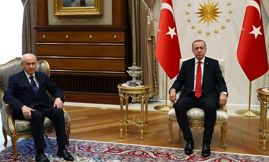Erdoğan ve Bahçeli, kabine toplantısı öncesi görüşecek