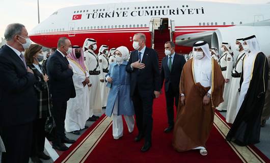 Türkiye Cumhurbaşkanı Erdoğan Katar’da