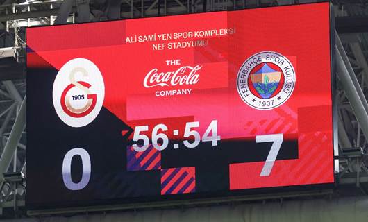 Galatasaray ve Fenerbahçe maçında ‘kadına yönelik şiddet’ değil skor öne çıktı