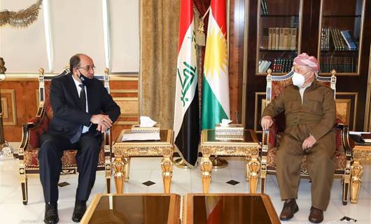Başkan Mesud Barzani ile Nuri el-Maliki ile görüştü